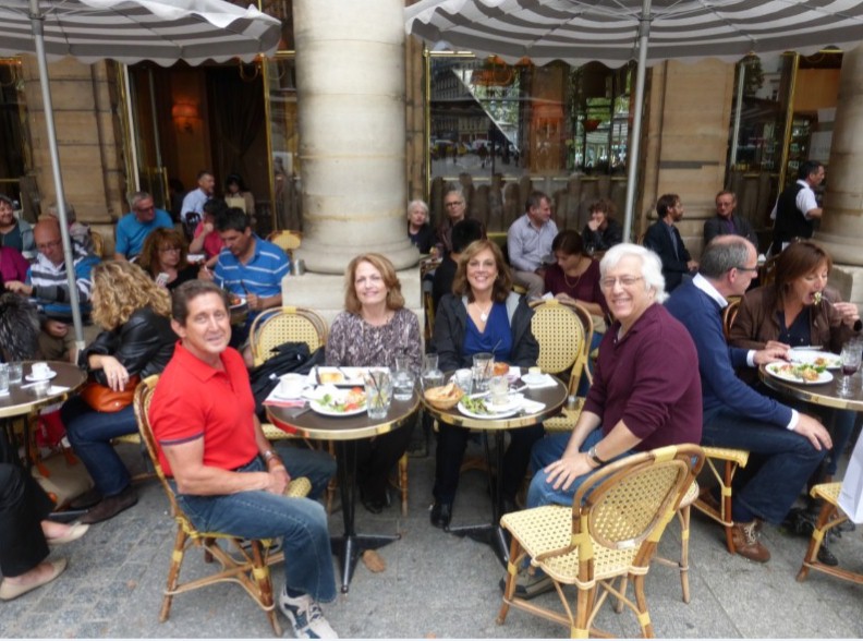 Paris street cafe as common as McDonald's in the US