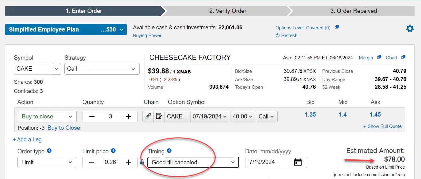 Executing Your First Covered Call Trade
